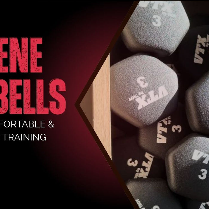 Neoprene Dumbbells Lightweight, Comfortable & Perfect for Home Training