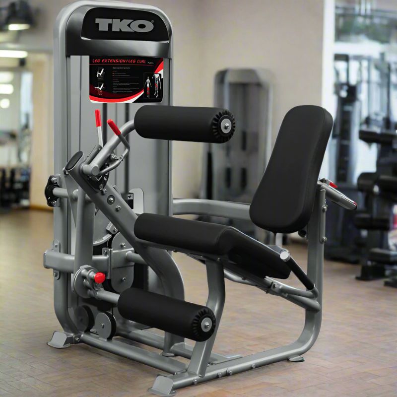 TKO 8806 Dual - Leg Extension/Curl 170lb Weight Stack Gym Display