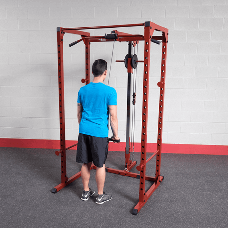 BFLA100  Body Solid Lat Attachment for BFPR100 Sample Exercise