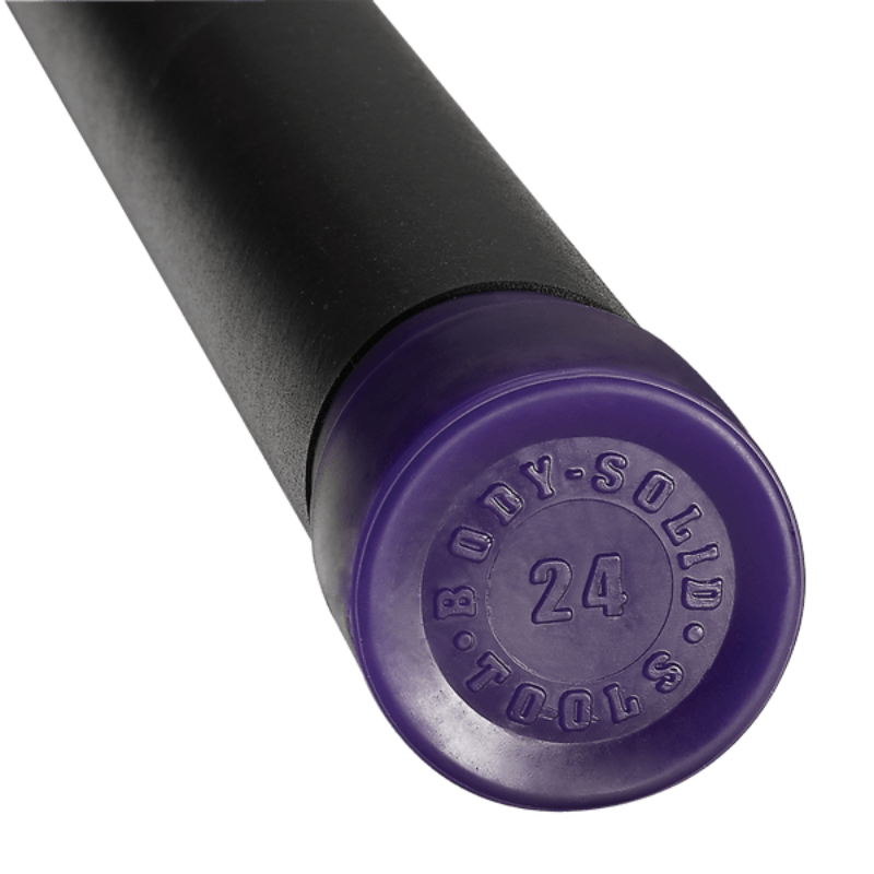Body-Solid Tools Fitness Bar 24lb Dark Purple