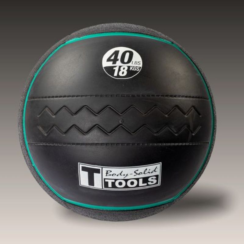 Body-Solid Ball Rack with 10 Heavy Rubber Balls Package - GMR20-RUBBERPACK 40 lb Heavy Rubber Ball