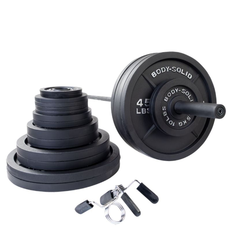 Body-Solid Cast Iron Olympic Weight Sets 500 lb olympic weight set