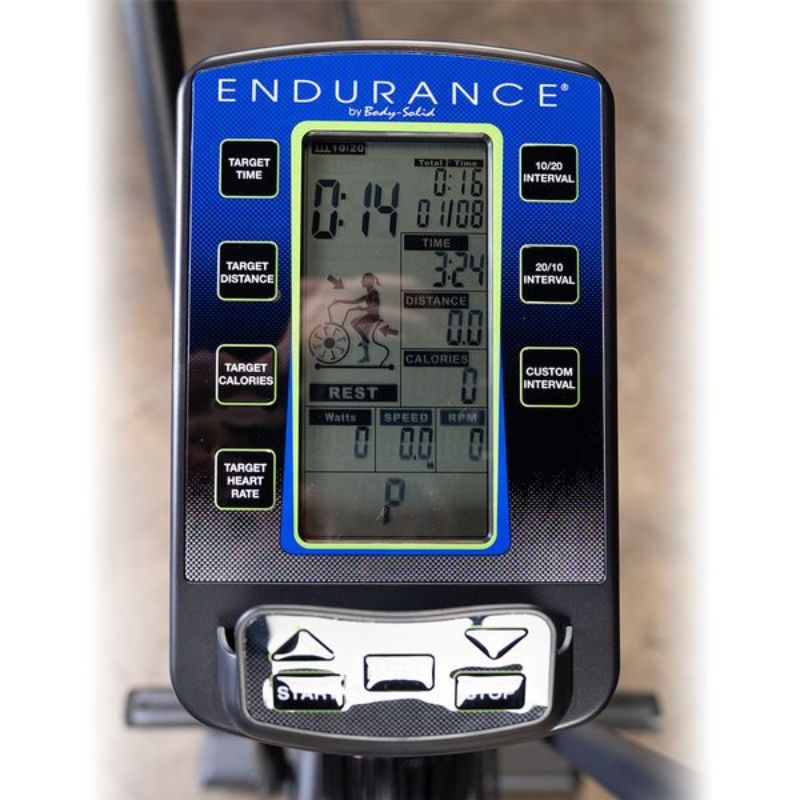 Body-Solid Endurance Fan Bike Black - FB300B LED Display