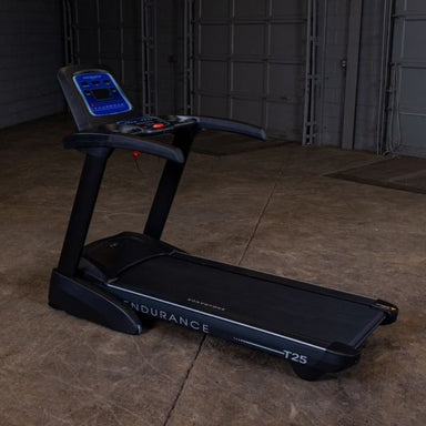 Body-Solid Endurance Folding Treadmill - T25 Main Display