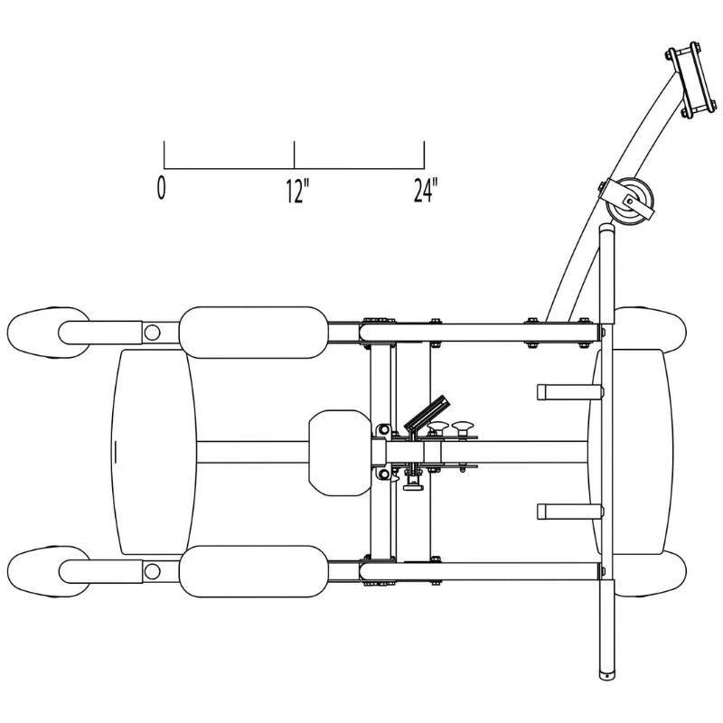 Body-Solid FUSION Weight-Assisted Dip & Pull-Up Station - FCDWA Schematics