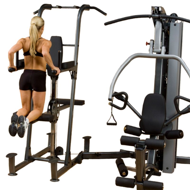 Body-Solid FUSION Weight-Assisted Dip & Pull-Up Station - FCDWA with FUSION 500