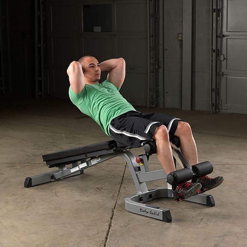 Body-Solid Heavy Duty Flat Incline Decline Bench - GFID71B Gallery 1