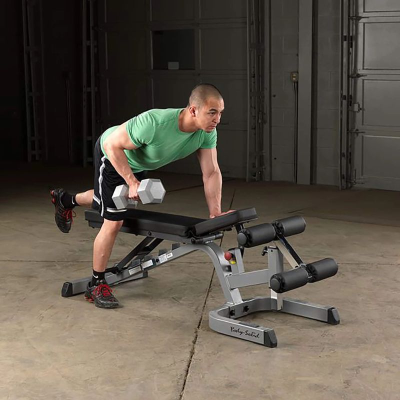 Body-Solid Heavy Duty Flat Incline Decline Bench - GFID71B Gallery 5