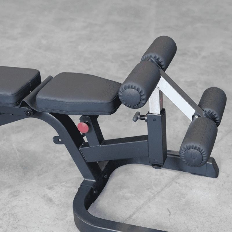 Body-Solid Heavy Duty Flat Incline Decline Bench - GFID71B Seat and Pat Details