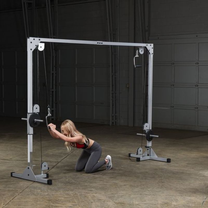 Body-Solid Powerline Cable Crossover Machine - PCCO90X Ab Crunches