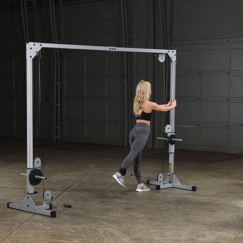 Body-Solid Powerline Cable Crossover Machine - PCCO90X Back Leg Raise