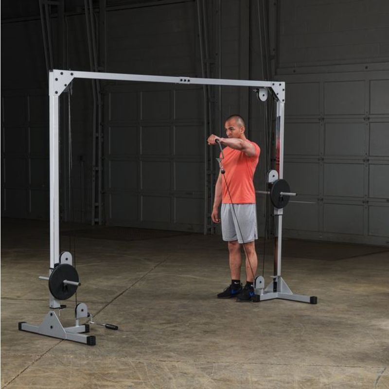 Body-Solid Powerline Cable Crossover Machine - PCCO90X Front Raise