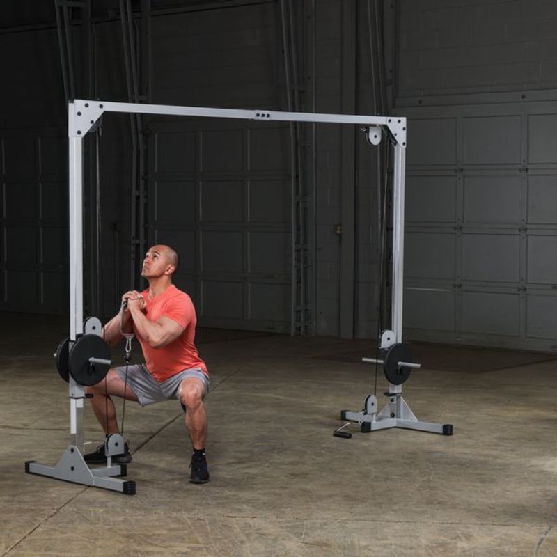 Body-Solid Powerline Cable Crossover Machine - PCCO90X Goblet Squat