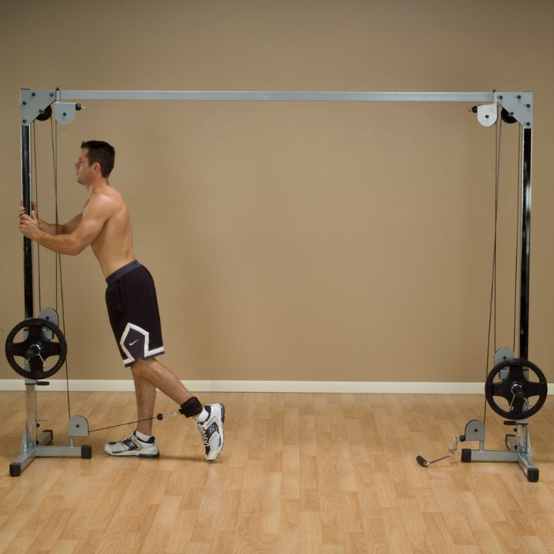Body-Solid Powerline Cable Crossover Machine - PCCO90X Leg Curl