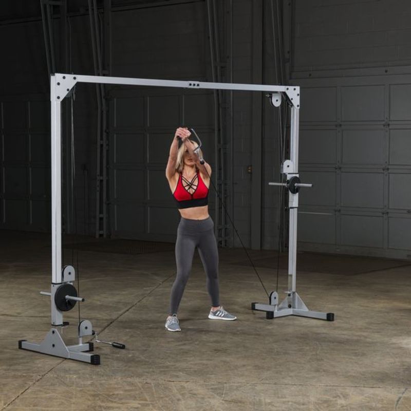 Body-Solid Powerline Cable Crossover Machine - PCCO90X Russian Twist
