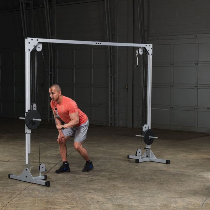 Body-Solid Powerline Cable Crossover Machine - PCCO90X Tricep Cable Kickback