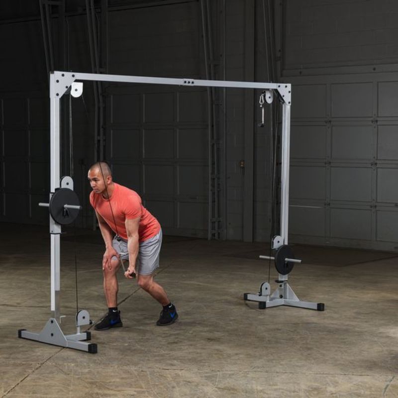 Body-Solid Powerline Cable Crossover Machine - PCCO90X Tricep Underhand Pulldown