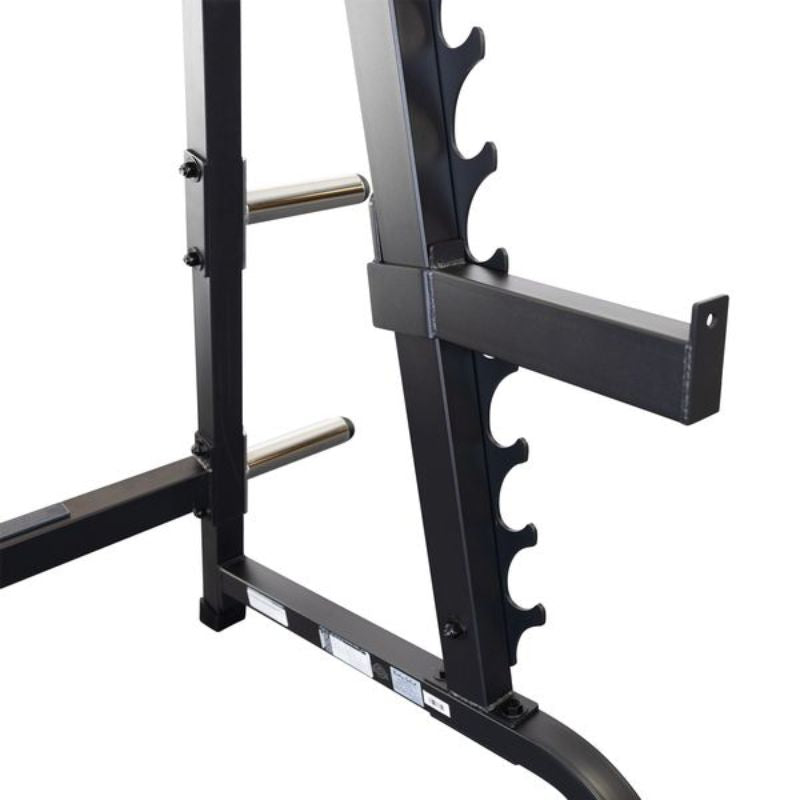 Body-Solid Pro Club Bench Rack Combo - SDIB370 Oversized Safeties