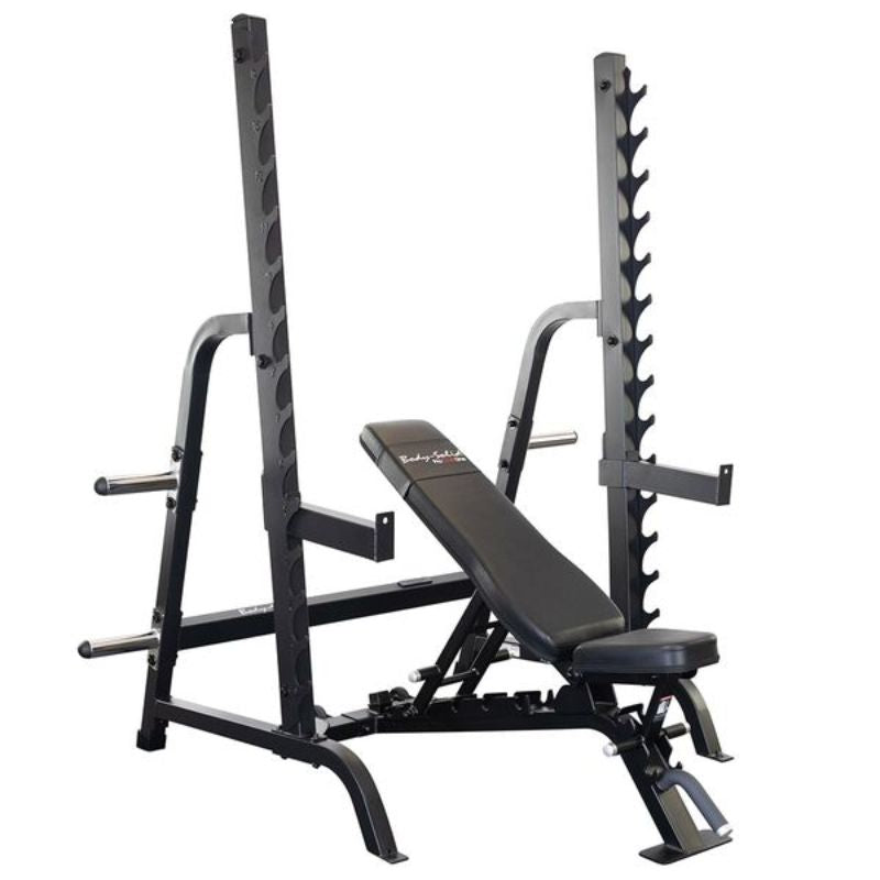 Body-Solid Pro Club Bench Rack Combo - SDIB370 Right Side View