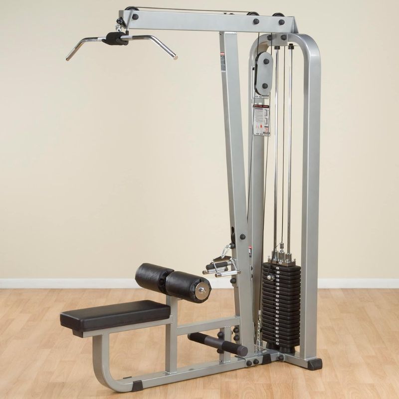 Body-Solid Pro Clubline Lat Pull Mid Row - SLM300G Heavy-Duty Steel Construction