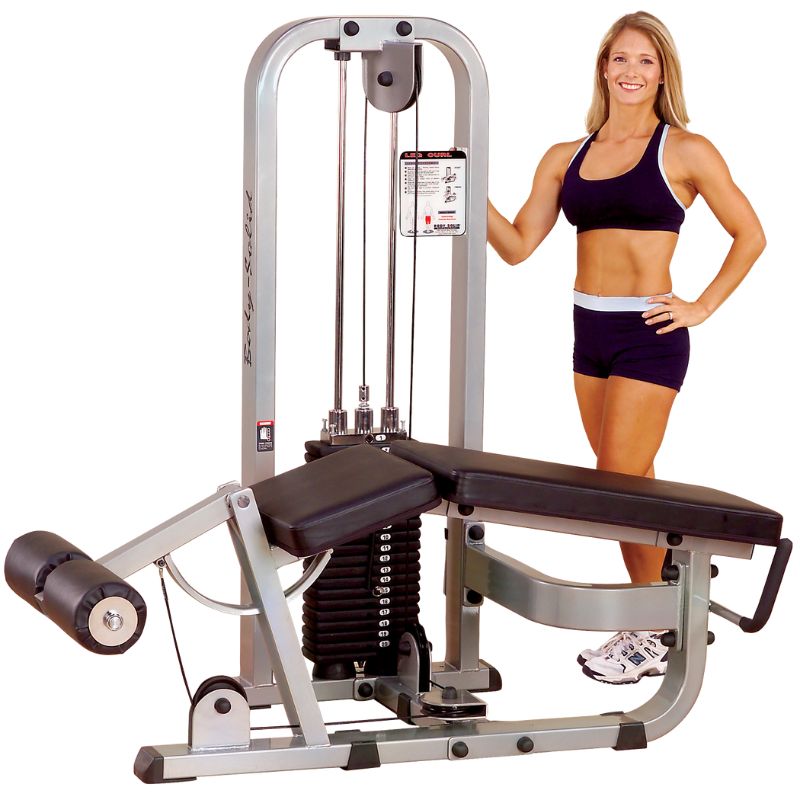 Body-Solid Pro Clubline Leg Curl Machine - SLC400G Main Display