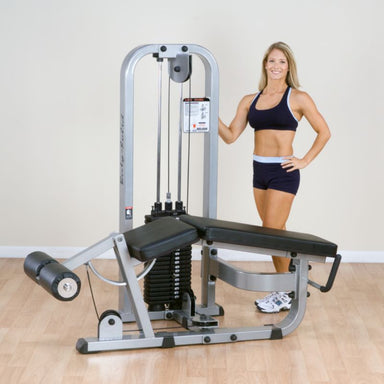 Body-Solid Pro Clubline Leg Curl Machine - SLC400G With Model