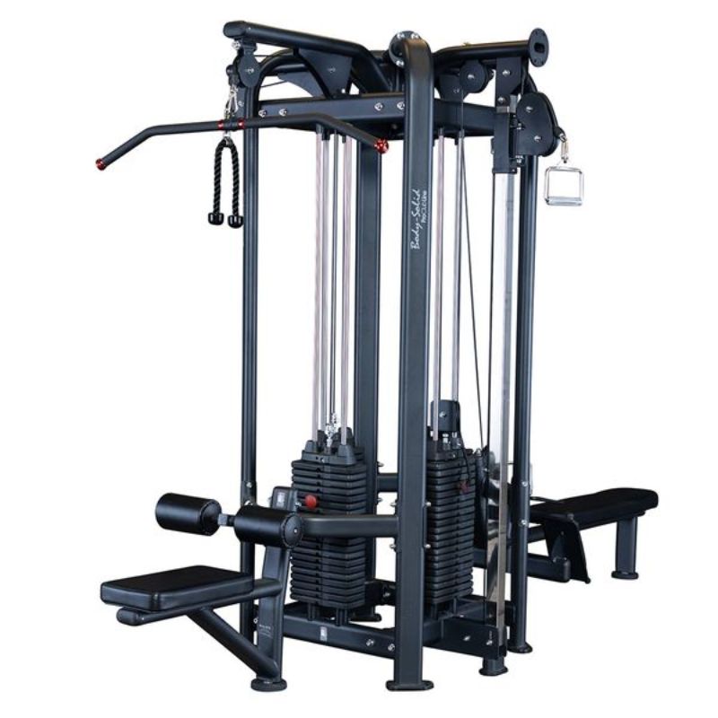 Body-Solid Pro Clubline SJG100 4-Stack Jungle Gym Main Display