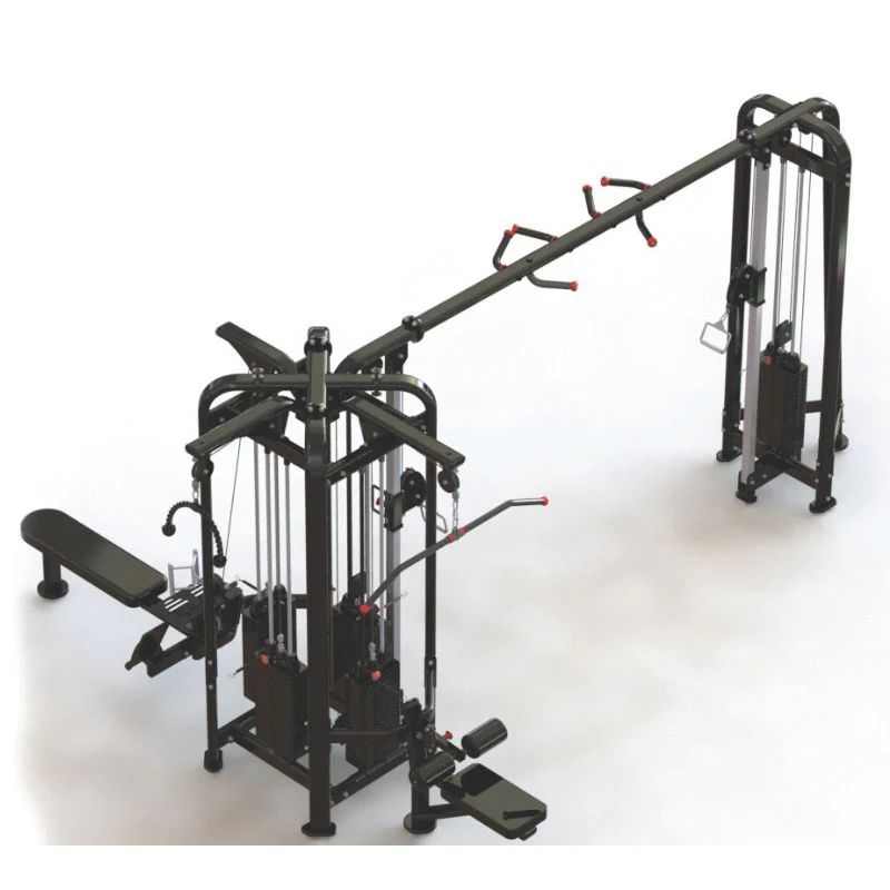 Body-Solid Pro Clubline SJG500 5-Stack Jungle Gym Top View
