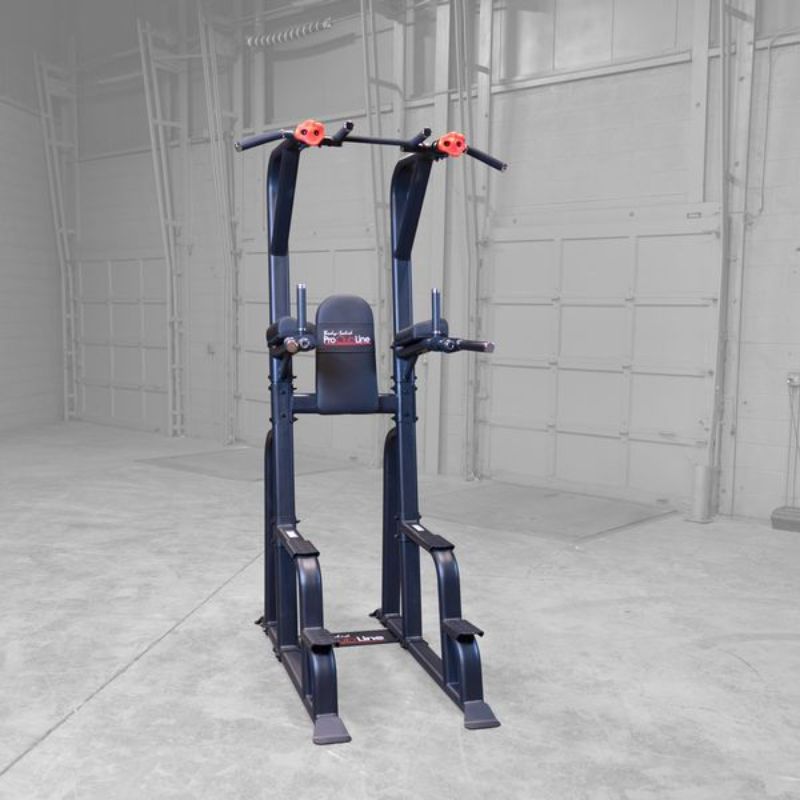 Body-Solid Pro Clubline Vertical Knee Raise - SVKR1000B Front View