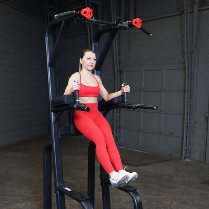 Body-Solid Pro Clubline Vertical Knee Raise - SVKR1000B Leg Raise