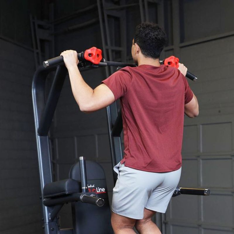 Body-Solid Pro Clubline Vertical Knee Raise - SVKR1000B Pull ups Workout