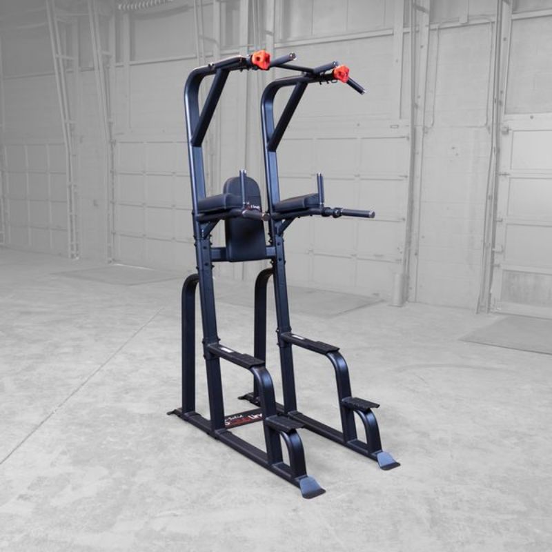 Body-Solid Pro Clubline Vertical Knee Raise - SVKR1000B Right Side View
