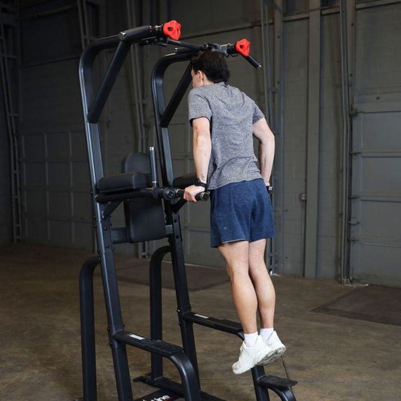 Body-Solid Pro Clubline Vertical Knee Raise - SVKR1000B Tricep Dips