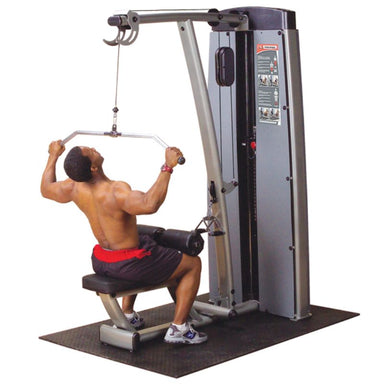 Body-Solid Pro Dual Lat & Mid Row Machine - DLAT-SF Lat Pulldown Exercise