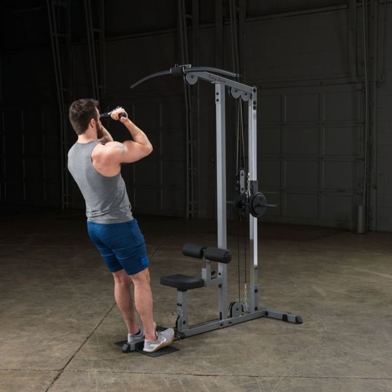 Body-Solid Pro Lat Machine - GLM85B Bicep Curl Workout
