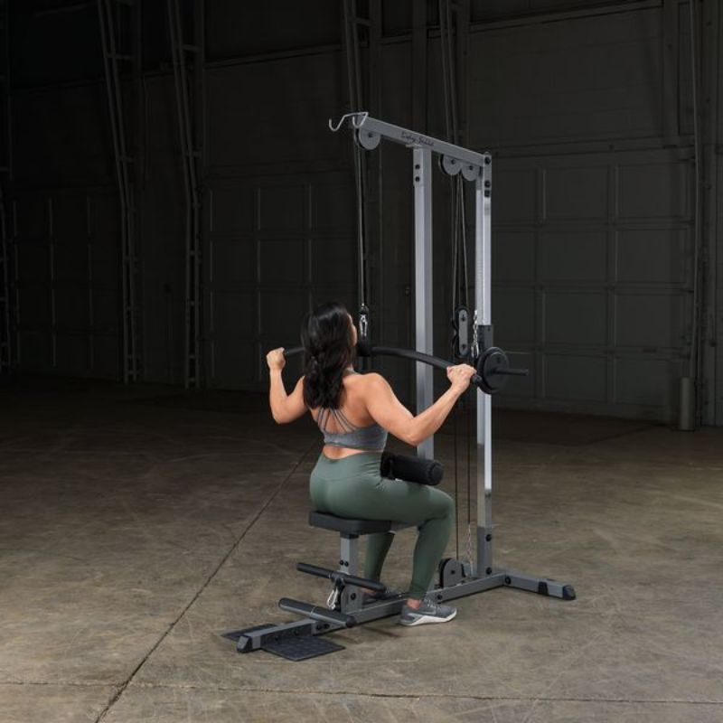 Body-Solid Pro Lat Machine - GLM85B Seated Lat pulldown Workout