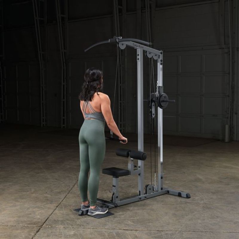 Body-Solid Pro Lat Machine - GLM85B Standing Tricep Workout (2)