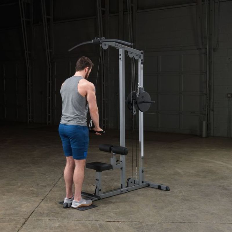 Body-Solid Pro Lat Machine - GLM85B Standing Tricep Workout