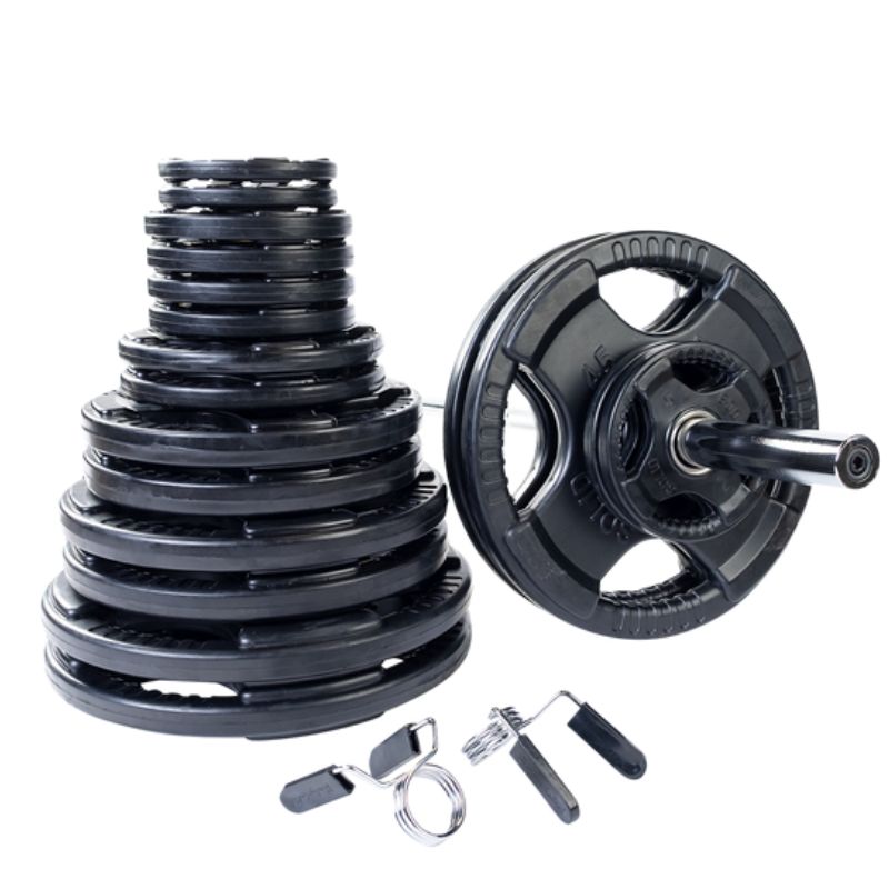 Body-Solid Rubber Grip Olympic Sets 400 weight plates olympic set