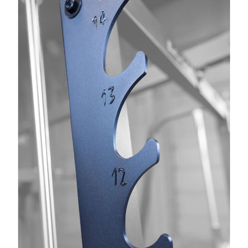 Body-Solid Series 7 Smith Machine - GS348B Safety Lock Out points