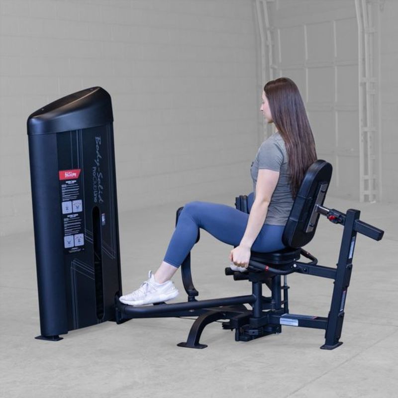 Body-Solid Series II Inner & Outer Thigh - S2IOT Female Side View Hip Adduction