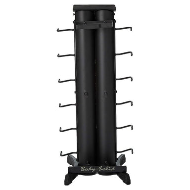 Body-Solid Vertical Accessory Rack Package - VDRA30-PACK Back View
