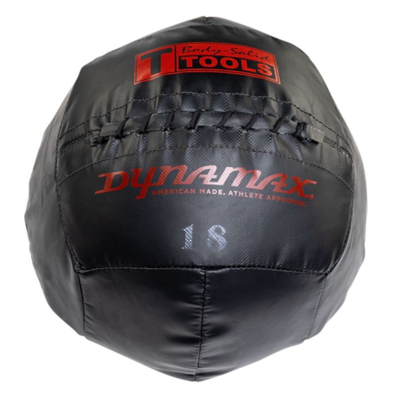 Body-Solid Ball Rack with 10 Dynamax Balls Package - GMR20-DYNAPACK 18 lb Soft Medicine Balls