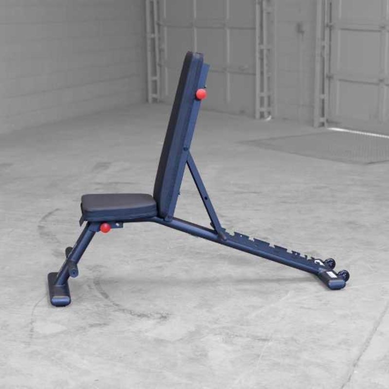 Body-Solid Commercial Folding Bench - GFID225B Adjustable Bench Demo