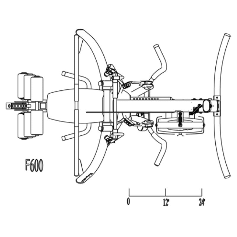 Body-Solid FUSION 600 Personal Trainer - F600 Schematics