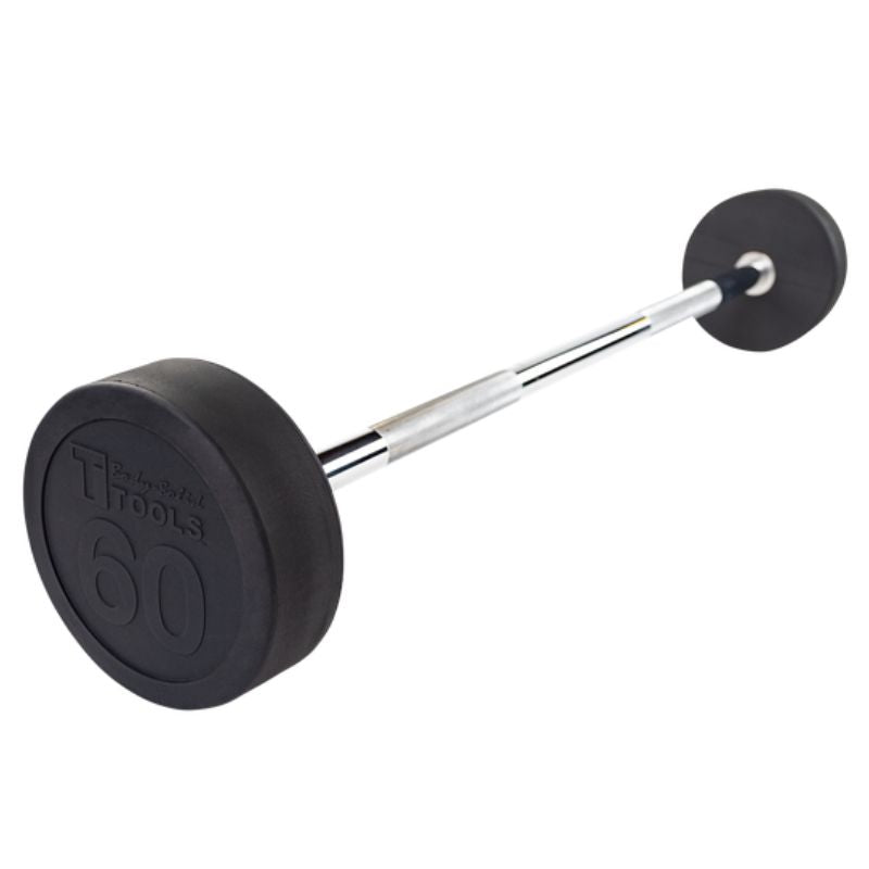 Body-Solid Fixed Weight Straight Barbells - SBB 60 lb Fixed Barbell