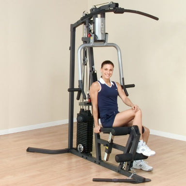Body-Solid G3S Selectorized Home Gym with Female Model