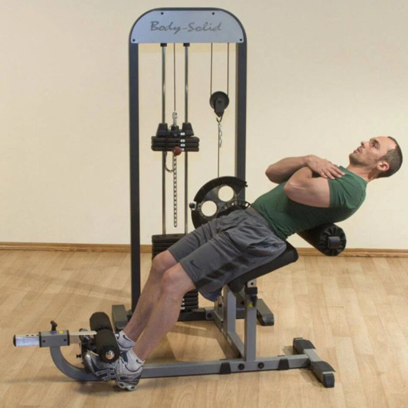 Body-Solid PRO-Select Ab & Back Machine - GCAB-STK Gallery 5