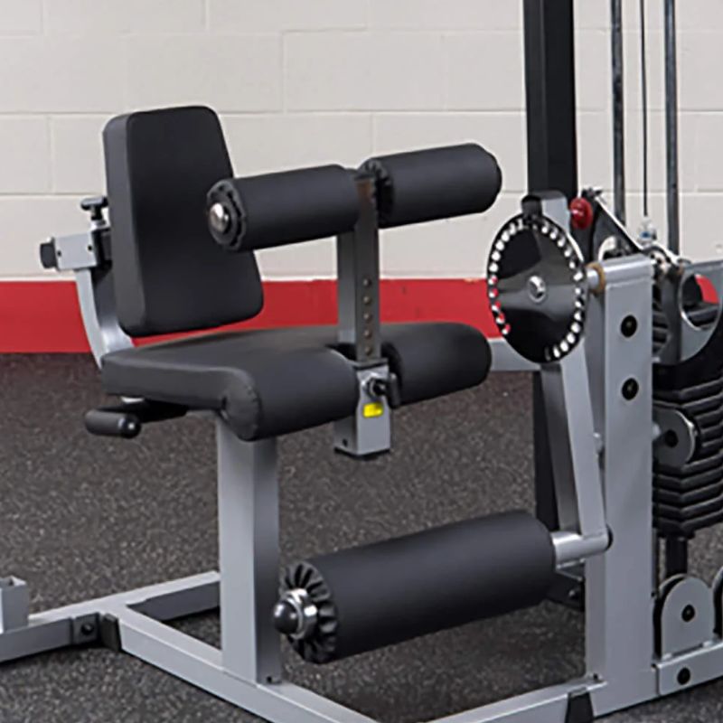 Body-Solid PRO-Select Leg Extension Leg Curl Machine - GCEC-STK 7 Adjustable Position Back Pad and Leg Hold Down