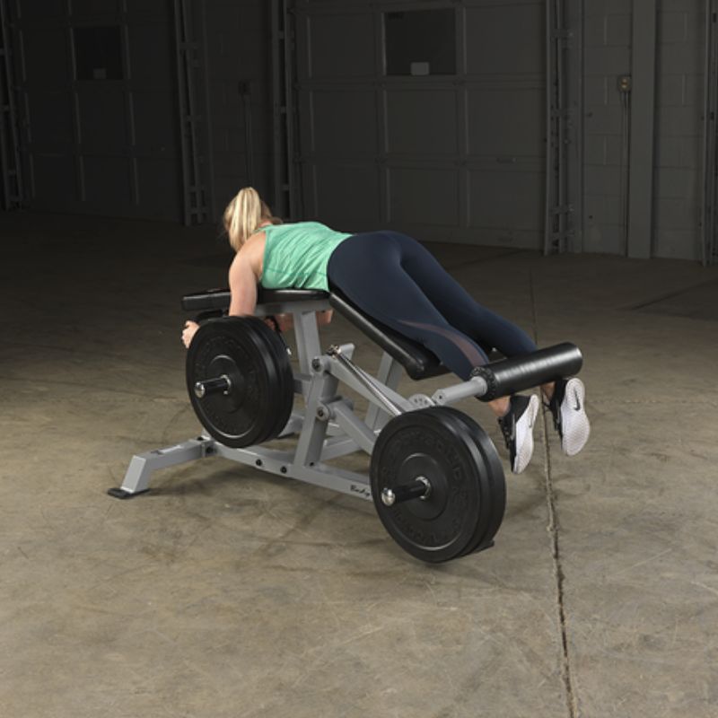 Body-Solid Pro ClubLine Leverage Leg Curl - LVLC Leg Curl Starting Position